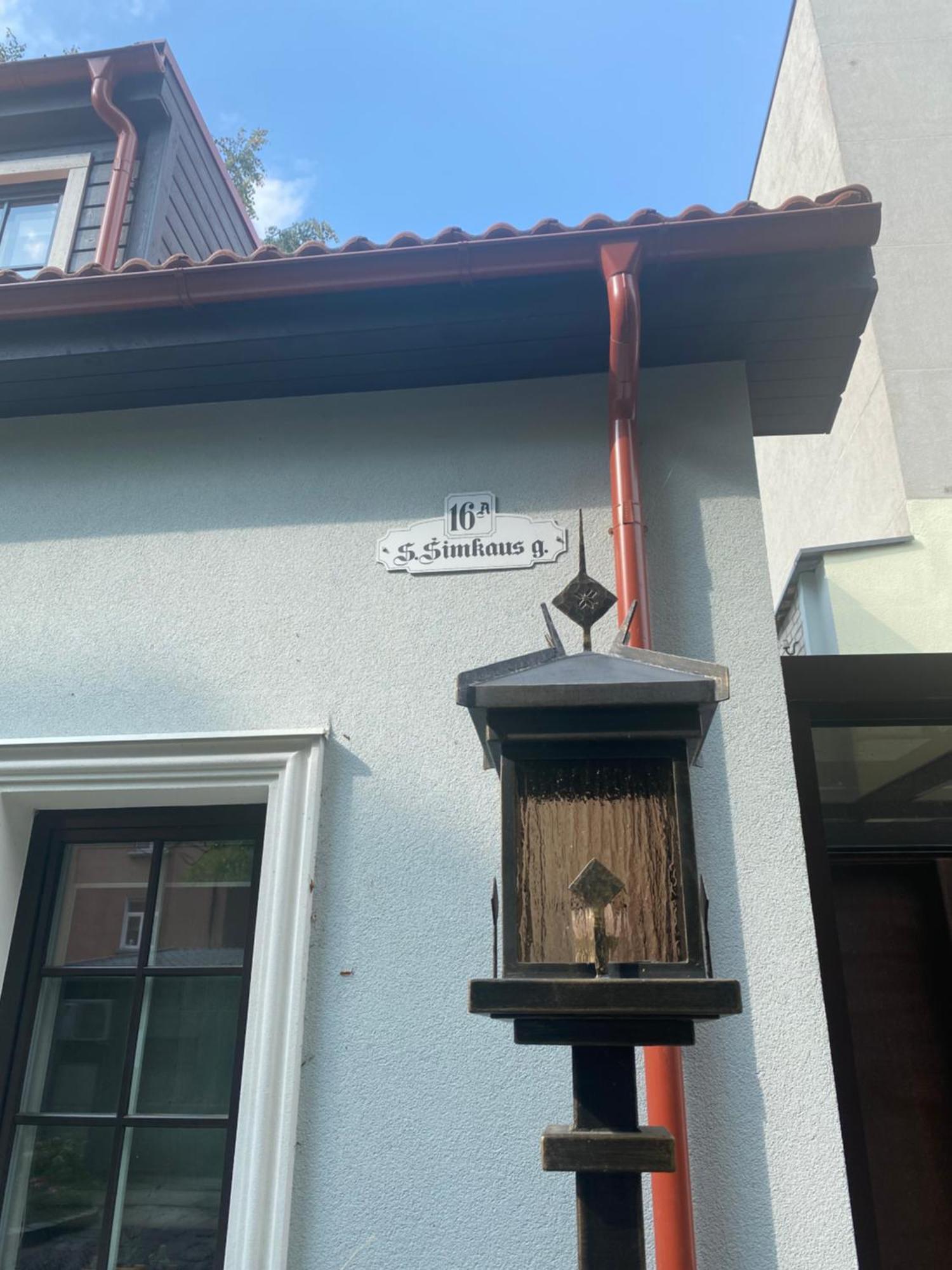 Memel Townhouse Apartamentai Klaipėda Exteriör bild
